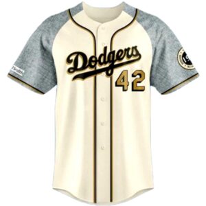 Los Angeles Dodgers Jackie Robinson Day Baseball Jersey