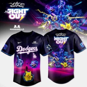 Los Angeles Dodgers Pokemon Night Out 2026 Jersey