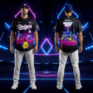 Los Angeles Dodgers Pokemon Night Out 2026 Jersey