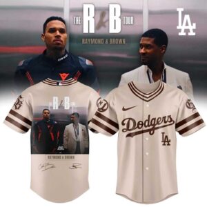 Los Angeles Dodgers Raymond  Brown 2026 The RB Tour Baseball Jersey