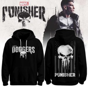 Los Angeles Dodgers The Punisher Hoodie