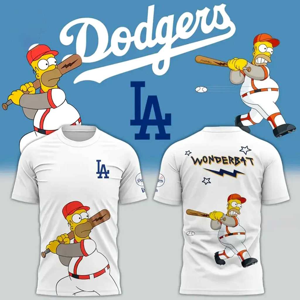 Los Angeles Dodgers The Simpsons 2026 Special Hoodie Los Angeles Dodgers The Simpsons 2026 Special Hoodie
