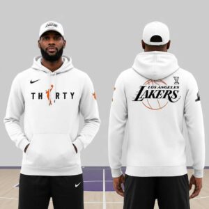 Los Angeles Lakers 2026 WNBA 30th Anniversary Tee Hoodie