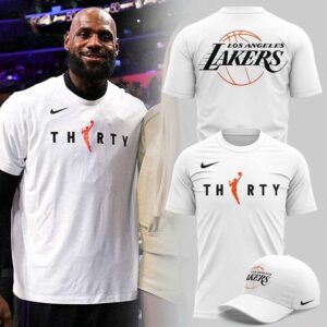 Los Angeles Lakers 2026 WNBA 30th Anniversary Tee Hoodie