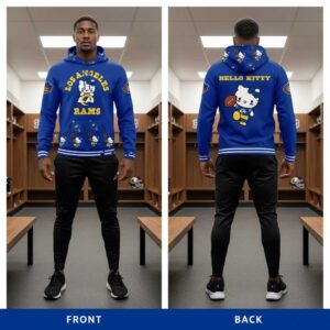 Los Angeles Rams Helllo Kitty Night NFL Night 2026 Tee Hoodie