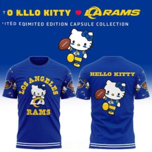Los Angeles Rams Helllo Kitty Night NFL Night 2026 Tee Hoodie