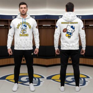 Los Angeles Rams Helllo Kitty Night NFL Night 2026 Tee Hoodie