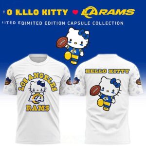 Los Angeles Rams Helllo Kitty Night NFL Night 2026 Tee Hoodie