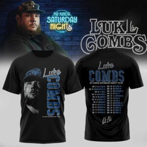 Luke Combs My Kinda Saturday Night Tour 2026 Hoodie
