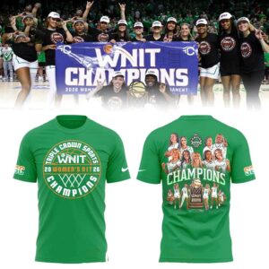 Marshall Thundering Herd 2026 D3 MBB National Champions Tee Hoodie in green, featuring bold championship graphics on front & back.