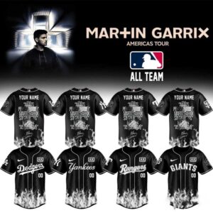 Martin Garrix Americas Tour 2026 MLB All Teams Jersey