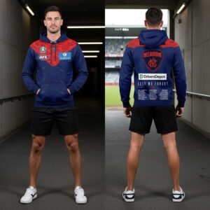 Melbourne Football Club 2026 Anzac Day Tee Hoodie