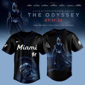 Miami Marlins  The Odyssey 2026 Defy the Gods Baseball Jersey