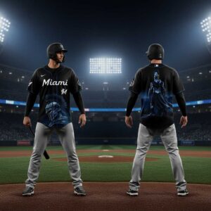 Miami Marlins  The Odyssey 2026 Defy the Gods Baseball Jersey
