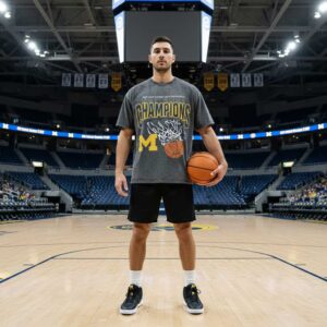 Michigan Wolverines Champions Vintage T-Shirt