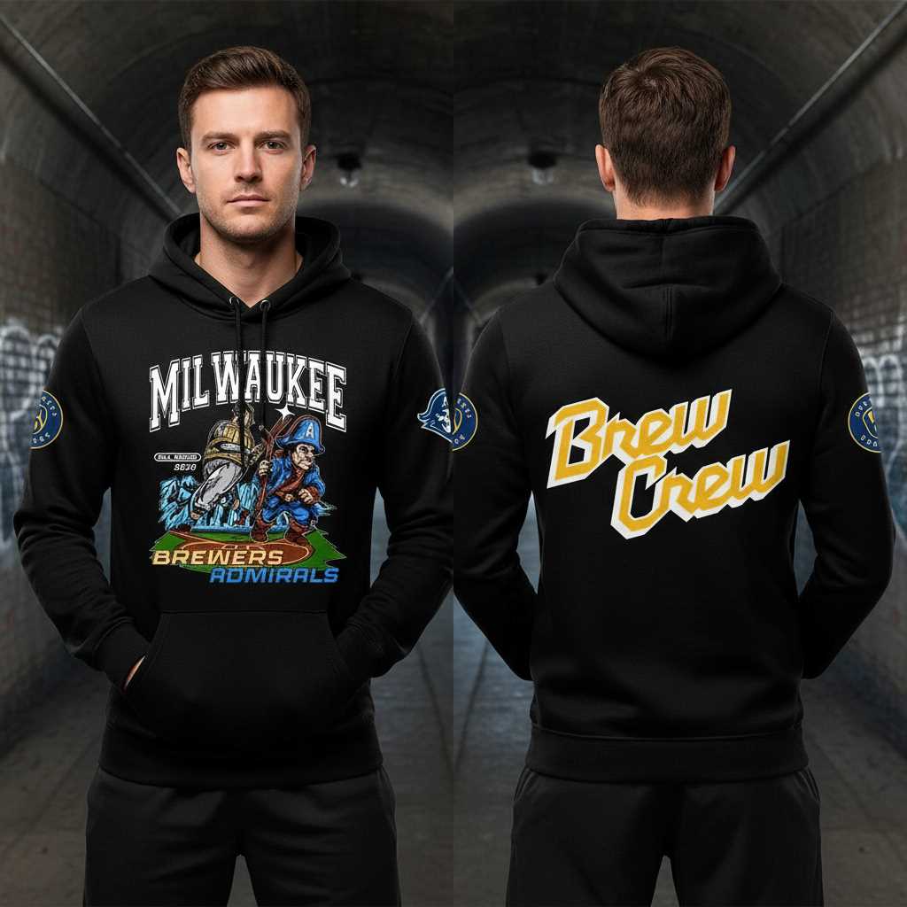 Milwaukee Admirals Brewers Crew 2026 Hoodie Milwaukee Admirals Brewers Crew 2026 Hoodie