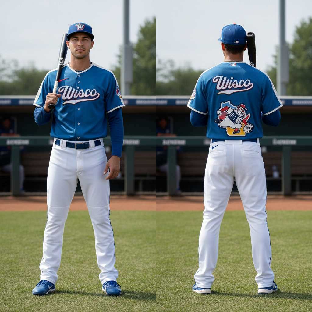 Milwaukee Brewers Wisco City Connect 2026 Jersey Milwaukee Brewers Wisco City Connect 2026 Jersey