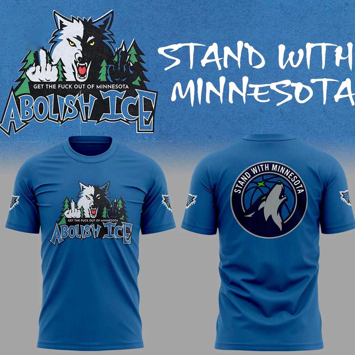 Minnesota Timberwolves Stand With Minnesota Hoodie Minnesota Timberwolves Stand With Minnesota Hoodie