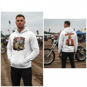 Morgan Wallen Harley Davidson Wolf Hoodie