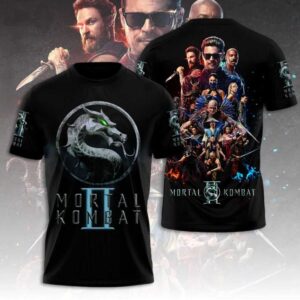 Mortal Kombat 2 2026 3D Tshirt