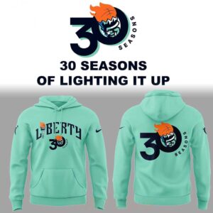 New York Liberty 30th Anniversary 2026 Night Tee Hoodie