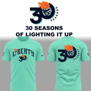 New York Liberty 30th Anniversary 2026 Night Tee Hoodie