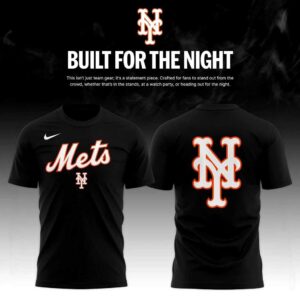 New York Mets Fashion Black Out 2026 Hoodie