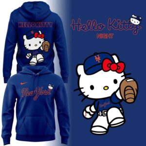 New York Mets Hello Kitty Night 2026 Tee Hoodie