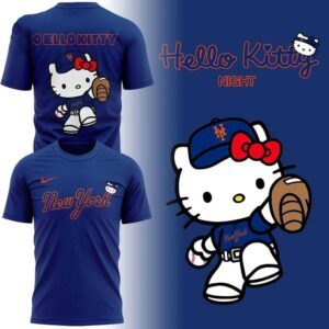 New York Mets Hello Kitty Night 2026 Tee Hoodie