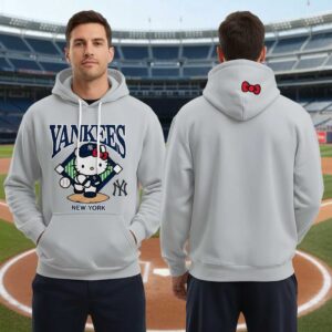 New York Yankees Hello Kitty First Pitch Hoodie