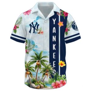 New York Yankees Summer Aloha 2026 Hawaiian Shirt Beach Shorts