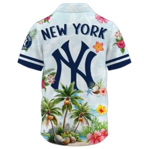 New York Yankees Summer Aloha 2026 Hawaiian Shirt Beach Shorts