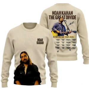 Noah Kahan The Great Divide American Tour 2026 T-Shirt