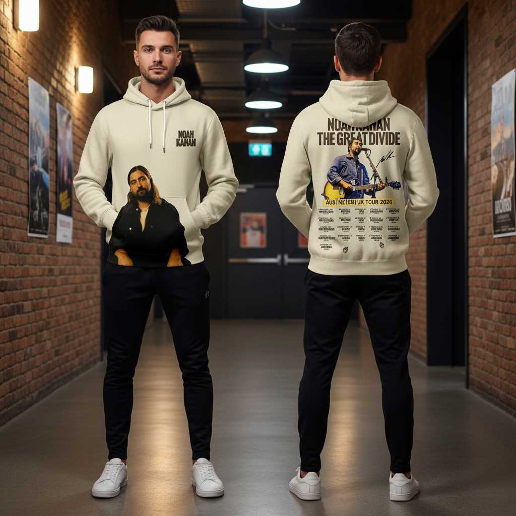 Noah Kahan The Great Divide American Tour 2026 T-Shirt Noah Kahan The Great Divide American Tour 2026 T-Shirt