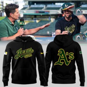 Oakland Athletics Jesus Won 2026 Tee Hoodie Oakland Athletics Jesus Won 2026 Tee Hoodie
