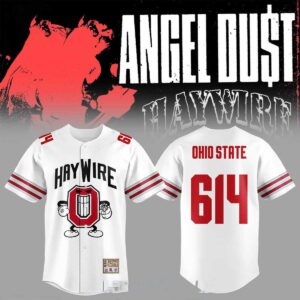 Ohio State Buckeyes 2026 Haywire Show 614 Custom Baseball Jersey