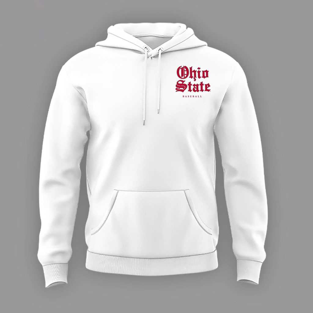 Ohio State Buckeyes Baseball 2026 New Season Tee Hoodie Ohio State Buckeyes Baseball 2026 New Season Tee Hoodie