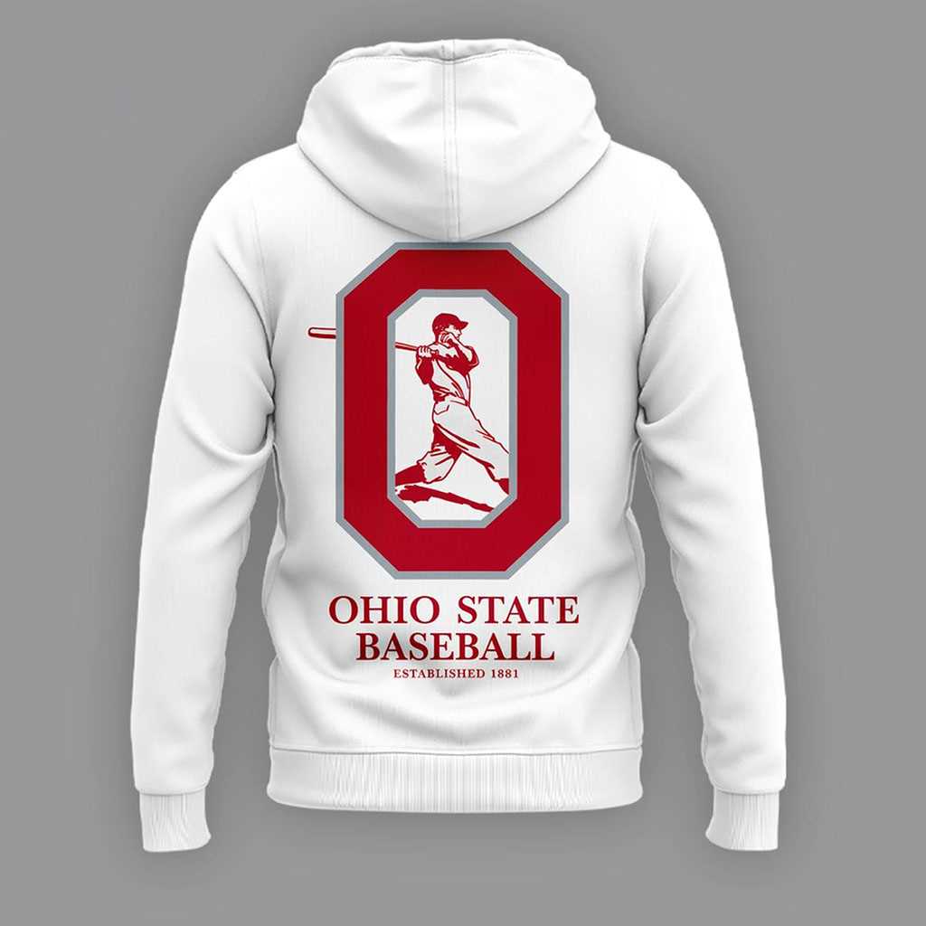 Ohio State Buckeyes Baseball 2026 New Season Tee Hoodie Ohio State Buckeyes Baseball 2026 New Season Tee Hoodie