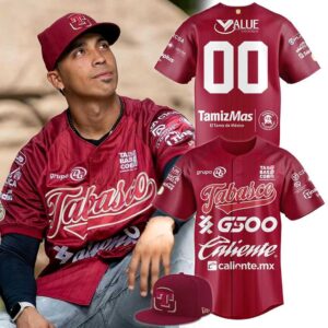 Olmecas Tabasco 2026 New Season Custom Baseball Jersey