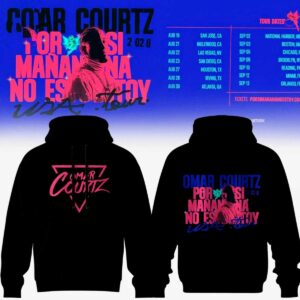 Omar Courtz POR SI MANANA NO ESTOY Tour Hoodie