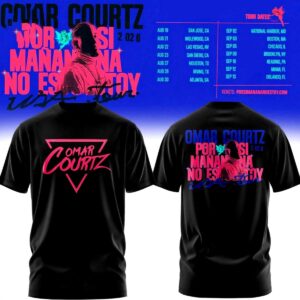 Omar Courtz POR SI MANANA NO ESTOY Tour Hoodie