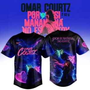 Omar Courtz Por Si Mañana No Estoy Tour 2026 Jersey
