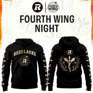Ottawa Redblacks Fouth Wing Night Hoodie