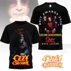 Ozzy Osbourne Brit Awards Lifetime Achievement Shirt