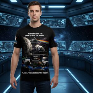 Pink Floyd Artemis II The Dark Side of the Moon Hoodie Tee