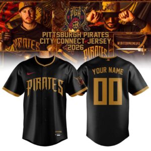 Pittsburgh Pirates City Connect New Season 2026 Jersey