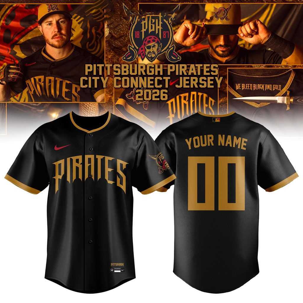 Pittsburgh Pirates City Connect New Season 2026 Jersey Pittsburgh Pirates City Connect New Season 2026 Jersey