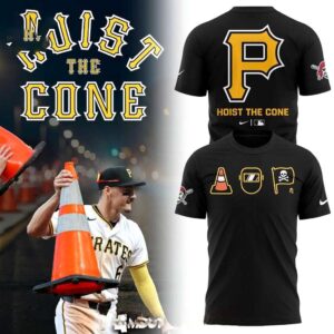 Pittsburgh Pirates Hoist The Cone 2026 Night Tee Hoodie