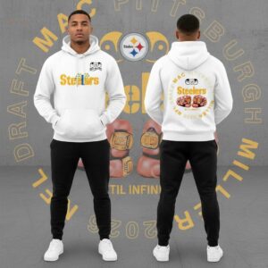 Pittsburgh Steelers Mac Miller 2026 White Tee Hoodie