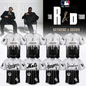 Raymond Brown the R B Tour 2026 Jersey ALL MLB TEAM